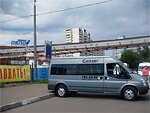 Бесплатный автобус Genser в пункт аренды автомобилей АрендаАвто-крс на ул.Добролюбова